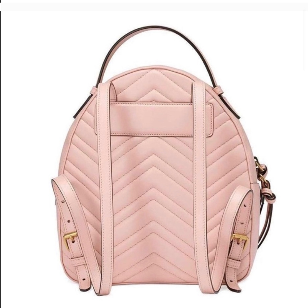 Gucci Women's Pink GG Marmont Leather - Picture 2 of 6